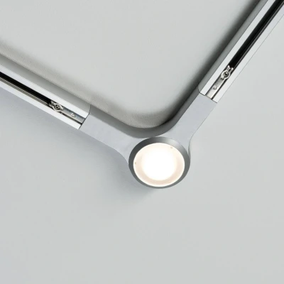 Image of Paulmann URail LED L Connector, matt chrome