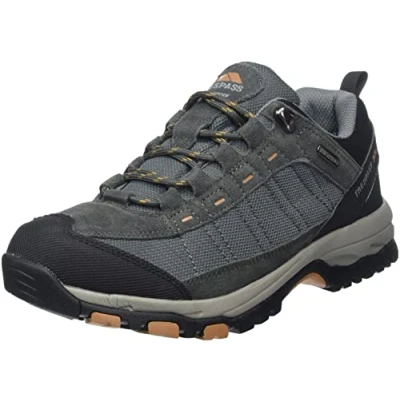 Image of Trespass Men&#039;s Scarp Multisport Outdoor Shoes, Black Castle Csl, 10 UK