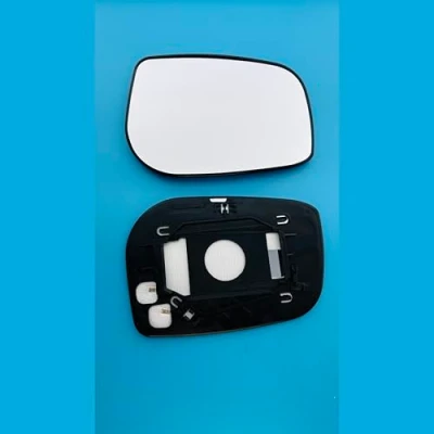 Image of Door Wing Mirror Glass Fits TOYOTA AVENSIS VERSO (2006 to 2009),AVENSIS(2006 2009) With Base Right Hand Driver Side