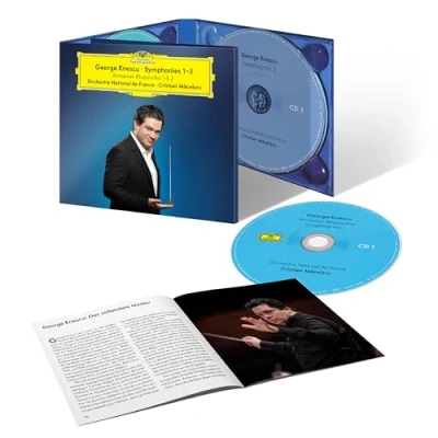 Image of George Enescu Symphonies 13 / Romanian Rhapsodies 1 &amp; 2 Sealed 2024 German 3 CD set 002894865505