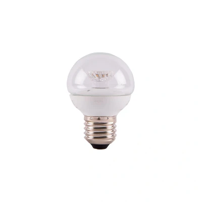 Image of Clear Round Non Dimmable LED Ball Bulb 2.1W E27 2700K Bell Lighting