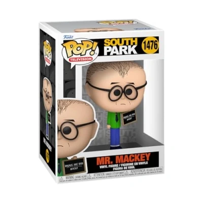 Image of Funko Pop! TV: South Park Mr. Mackey With Sign Collectable Vinyl Figure Gift Idea Official Merchandise Toys for Kids &amp; Adults Cartoons Fans Model Collectors and Display