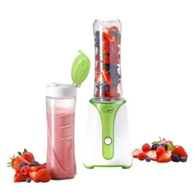 Image of Quest Personal Blender BPA Free Green &amp; White