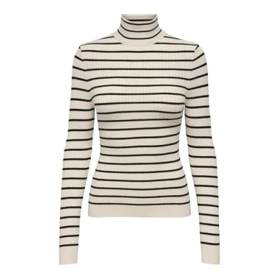 Image of Bestseller A/S Women&#039;s Onlkarol L/S Turtleneck Pullover KNT Noos Corduroy Skirt, Grey (Whitecap Gray), XS