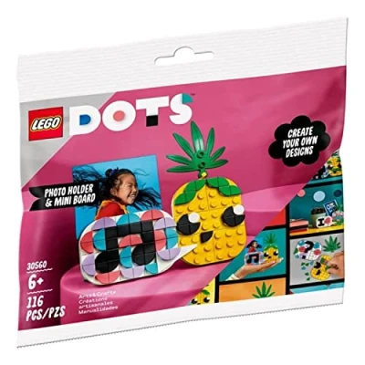 Image of LEGO Dots Pineapple Photo Holder &amp; Mini Board Polybag Set 30560 (Bagged)