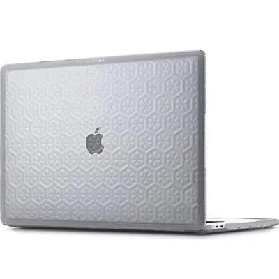 Image of Tech21 Laptop Case Compatible with MacBook Pro 15 Inch (2016/2017 / 2018/2019) Hard Shell Slim Cover Grey