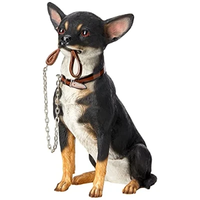 Image of Lesser &amp; Pavey LP41667 Sitting Walkies Black Chihuahua, h19cm