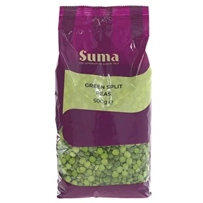 Image of Suma Prepacks Pp Green Split Peas 500G (500G) Gluten Free Vegan