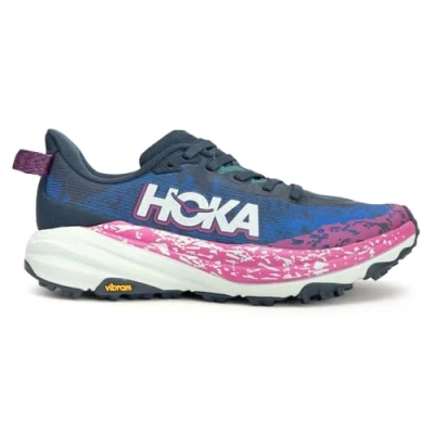 Image of HOKA Speedgoat 6 Trail running shoes, Men&#039;s, Size: 10.5, Stormy skies/aqua breeze Textile/synthetics