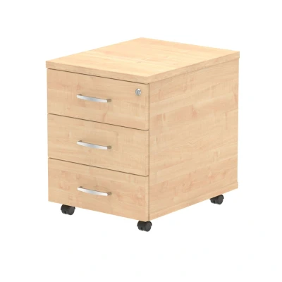 Image of Impulse Mobile Pedestal 3 Drawer Maple I000245