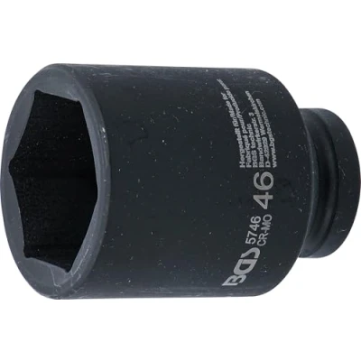 Image of BGS 5746 Impact Socket Hexagon, deep 20 mm (3/4&quot;) Drive 46