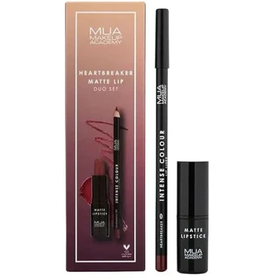 Image of MUA HEARTBREAKER MATTE LIP SET (MATTE L/STICK &amp; INTENSE COLOUR L/LINER HEARTBREAKER)
