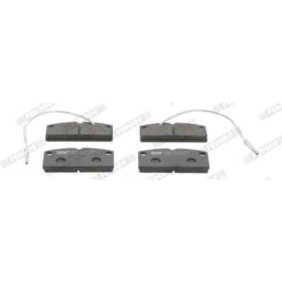 Image of 0790710, 6G065, 6L065 Brake pad set FERODO PREMIER ECO FRICTION FDB4013 incl. wear warning contact without accessories AIXAM: A.751 Hatchback