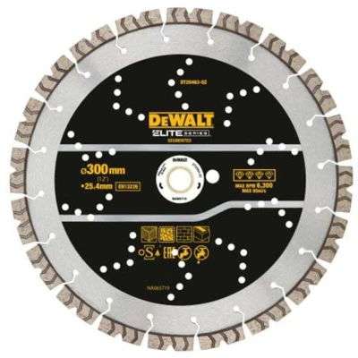 Image of DeWalt Elite Series All Purpose Diamond Segmented Wheel 300 X 25.4mm