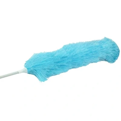 Image of JVL Static Duster with an Extendable Plastic Pole, Blue