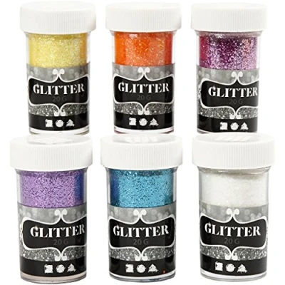 Image of Creativ Glitter Glue, Assorted Colours, One Size