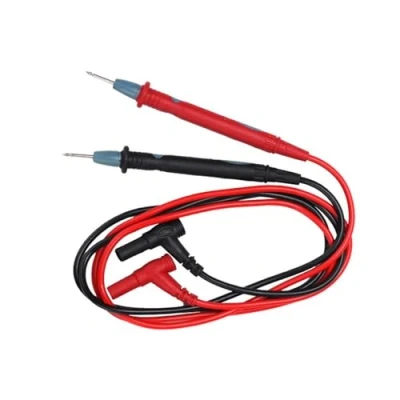 Image of Electrical Multimeter Test Leads Set with Alligators Clip Hook Probes Professional 1000V 10A 20A Automobile Wire Piercings
