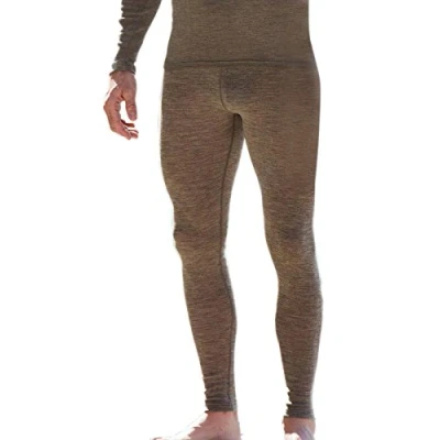 Image of Engel, Men&#039;s Thermal Leggings, 70% Organic Merino Wool, 30% Silk (UK 36/38 Chest (Medium) EU 46/48, Walnut)