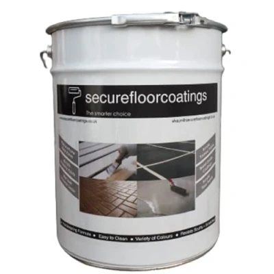 Image of Secure Floor Coatings Fast Dry Tarmac Paint 20L Suitable for Driveways, Line Marking,Concrete, Waterbased, Great Renovating (20L, Dark Grey)