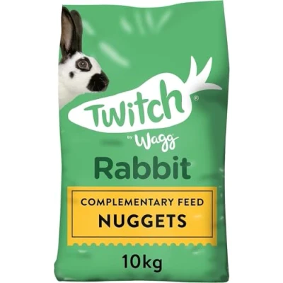 Image of Wagg Twitch Rabbit Food 10kg Complementary Feed Nuggets