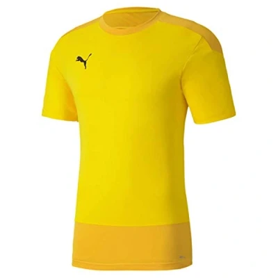 Image of PUMA teamGOAL 23 Training Jersey, Cyber Yellow/Spectra Yellow, L