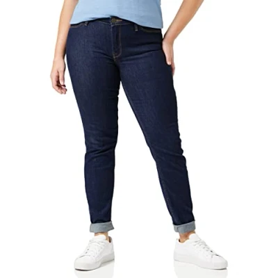 Image of Lee Women&#039;s Scarlett Jeans, Solid Blue, 28W / 31L