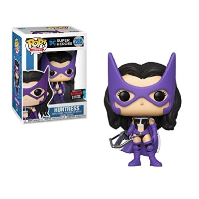 Image of Funko 43377 DC Super Heroes Huntress POP Vinyl Figure, Multicolour