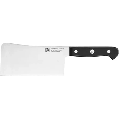 Image of ZWILLING Gourmet Cleaver, 15 cm, Special Stainless Steel, Ergonomic Plastic Handle, Black Made in Germany