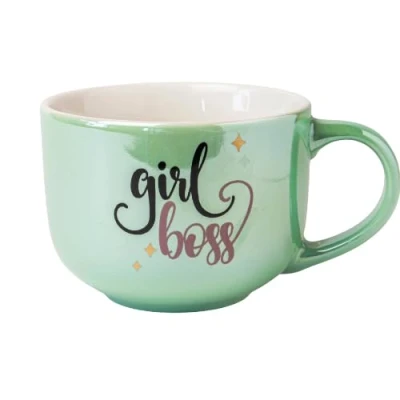Image of Pastel Ceramic Boss Lady Mug 500ml Assorted Colours