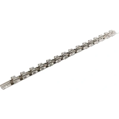 Image of BGS 2330 Socket Rail with 15 Clips 10 mm (3/8&quot;)