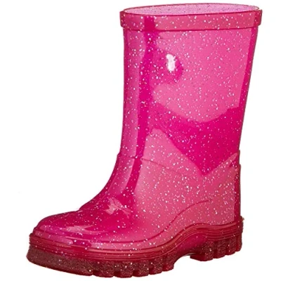 Image of Beck Girls Glitter Wellington rain boots