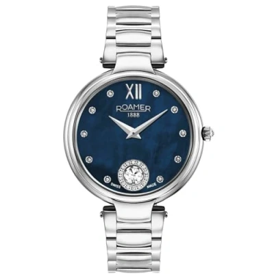 Image of Roamer Ladies Blue Aphrodite Watch 600843 41 49 50