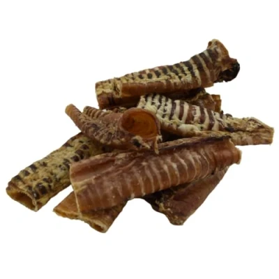 Image of Express Pet Supplies Buffalo Trachea (Windpipe) 100% Natural Traditional Air Dried Dog Treat Chews (1kg)