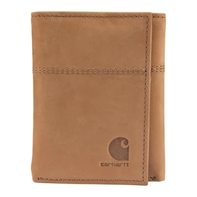 Image of Carhartt Legacy Trifold Wallet, Brown, One Size