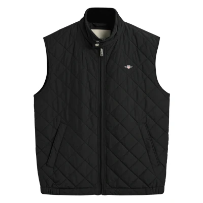 Image of GANT Waistcoat, Men&#039;s, Size: 5XL, Black