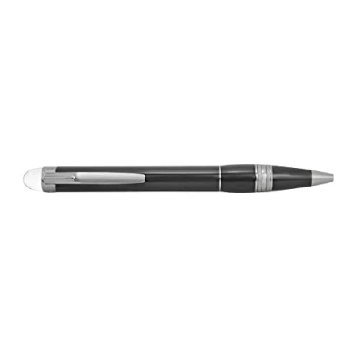 Image of MONTBLANC STARWALKER MIDNIGHT BLACK RESIN BALLPOINT PEN MODEL NO: M25630