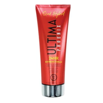 Image of Power Tan Ultima Phoenix Hot Tingle Sunbed Tanning Accelerator Lotion Cream 250ml