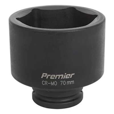 Image of Sealey Premier Impact Socket 70mm Deep 3/4&quot;Sq Drive