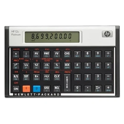 Image of HP 12C Platinum Calculator