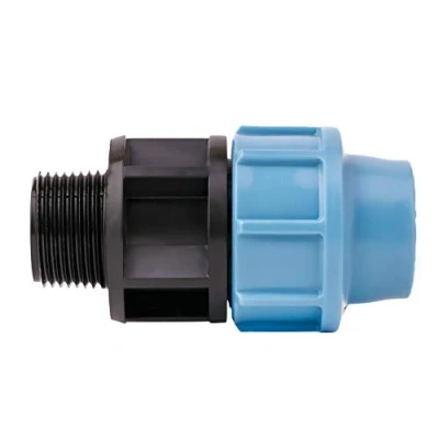 Image of HYDROBIL Water Pipe Plumbing Fittings, 20mm Female x 1/2&quot; BSP Male Adapter, MDPE Plastic Pipe, 16 Bar, Max. Temp. 45C, Outside Tap Connector, Garden Hose Connector for