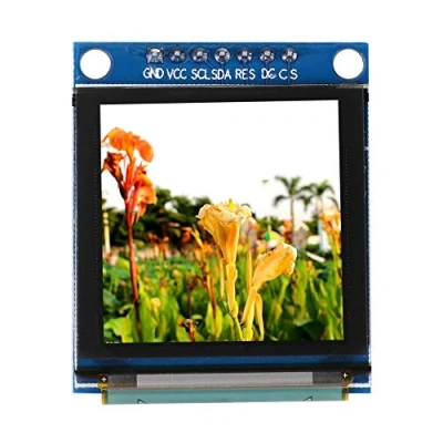Image of DollaTek 1.5inch OLED Display Module I2C IIC SPI Serial 128x128 Color LCD for Arduino