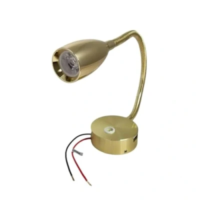 Image of MARVIX LED Flexible Gooseneck Reading Light 12V 24V Spotlight Touch Switch Dimmable USB Charging Port Map Lamp For Motorhome Campervan Boat