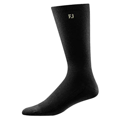 Image of FootJoy Men&#039;s ProDry Crew 2 pair Black