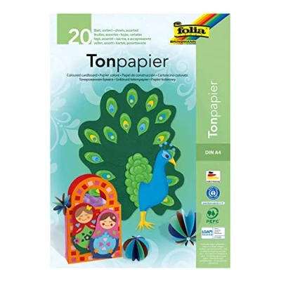 Image of Colour Paper Pad A4 100 Sheets Assorted Colours