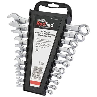 Image of Draper Metric Combination Spanner Set (11 Piece)