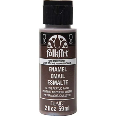 Image of Folkart Coffee Bean Enamels 2oz