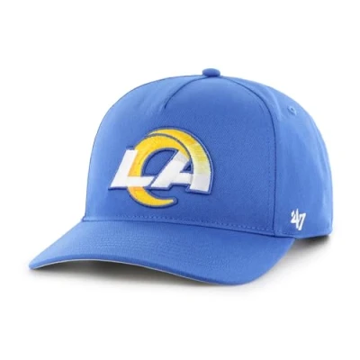 Image of 47 NFL Los Angeles Rams Hitch RF Unisex Baseball Cap, Adjustable Snapback Strap, Team Logo, Colour Montego