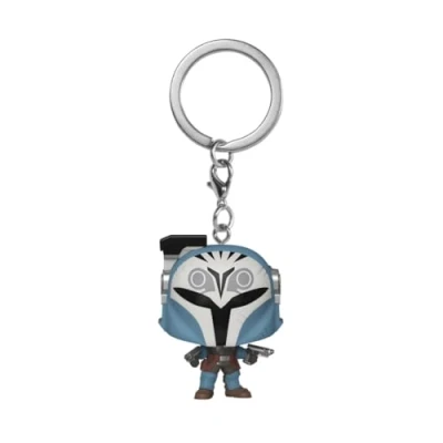 Image of Funko Pop! Keychain: Star Wars: the Mandalorian S9 Bo Katan Kryze Novelty Keyring Collectable Mini Figure Stocking Filler Gift Idea Official Merchandise TV Fans
