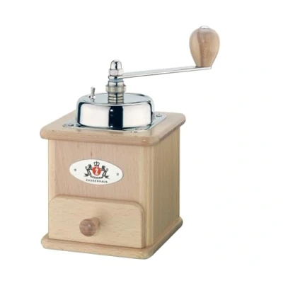 Image of Zassenhaus Brasilia Coffee Grinder, Wood, Nature Brown