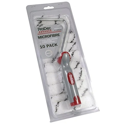 Image of ProDec Advance 10 Pack Of Microfibre Mini Paint Rollers &amp; Frame Medium Pile ARRF007